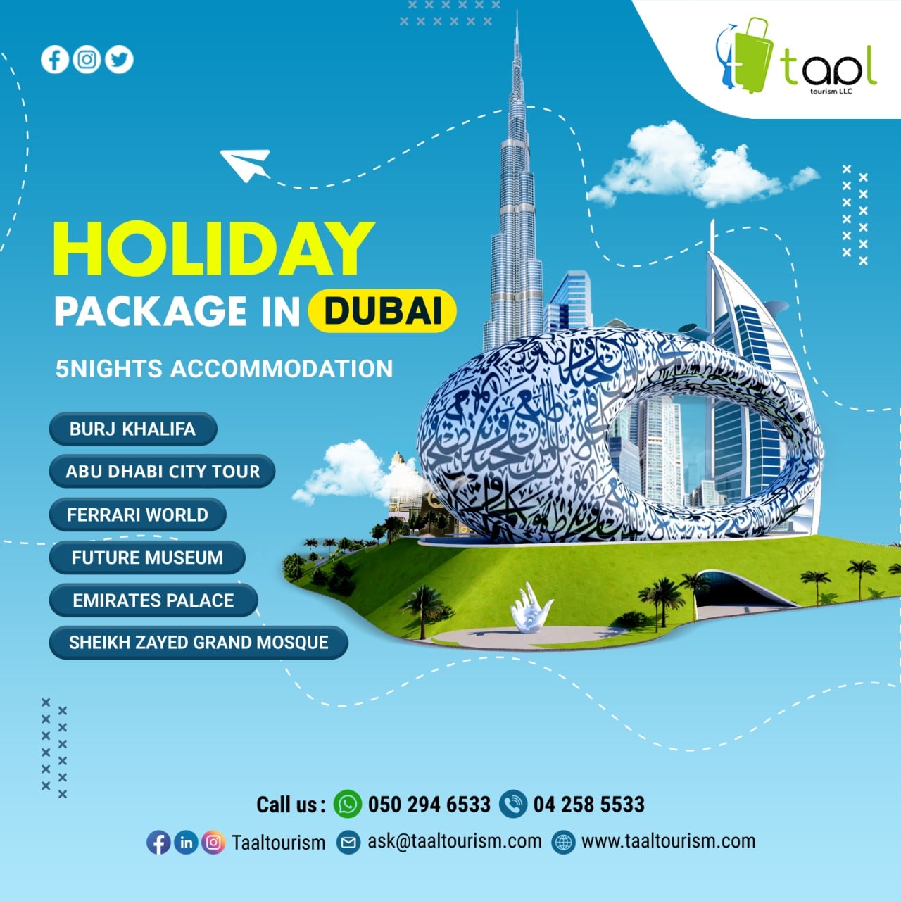 Best Travel Agency In Dubai Tour Packages Visa Service In UAE 